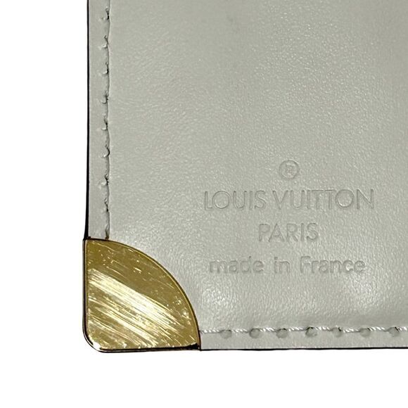 Louis Vuitton Suhali Leather Compact Zip Bi-Fold Wallet White/Ivory - Picture 11 of 11